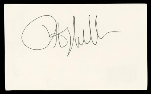 Peter Weller RoboCop Authentic Signed 3x5 Index Card Autographed BAS #BL98771