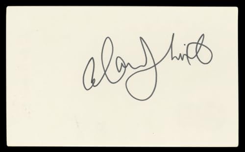 Alan Thicke Growing Pains Authentic Signed 3x5 Index Card BAS #BL96394