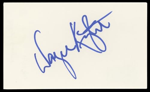 Wayne Knight Jurassic Park Authentic Signed 3x5 Index Card BAS #BM56974