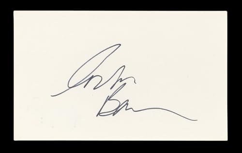 Corbin Bernsen L.A. Law Authentic Signed 3x5 Index Card Autographed BAS #BL96487