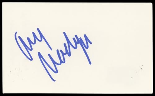 Amy Madigan Field of Dreams Authentic Signed 3x5 Index Card BAS #BN89171