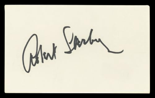 Robert Sterling Roughshod Authentic Signed 3x5 Index Card BAS #BL96893