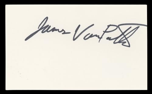 James Van Patten Saw IV Authentic Signed 3x5 Index Card Autographed BAS #BL96835