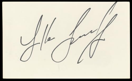 Yakov Smirnoff Night Court Authentic Signed 3x5 Index Card BAS #BL98609