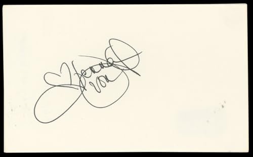 Jenna von Oy Blossom Authentic Signed 3x5 Index Card Autographed BAS #BN89180