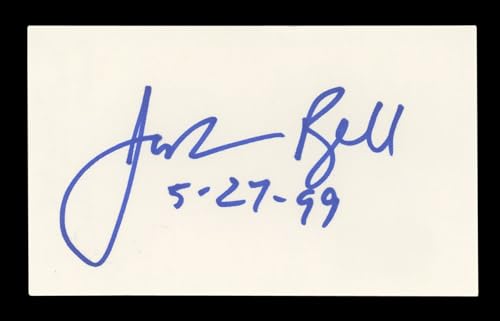 Joshua Bell Musician "5-27-99" Signed 3x5 Index Card Autographed BAS #AD70206