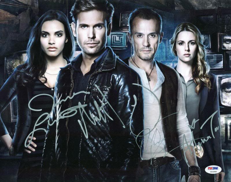 Cult Cast (4) Lucas, Davis, Knepper & Tal Signed 11X14 Photo PSA/DNA #U14340