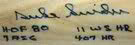 Dodgers Duke Snider 4 Inscriptions Authentic Signed Baseball Bat Rj Authentic