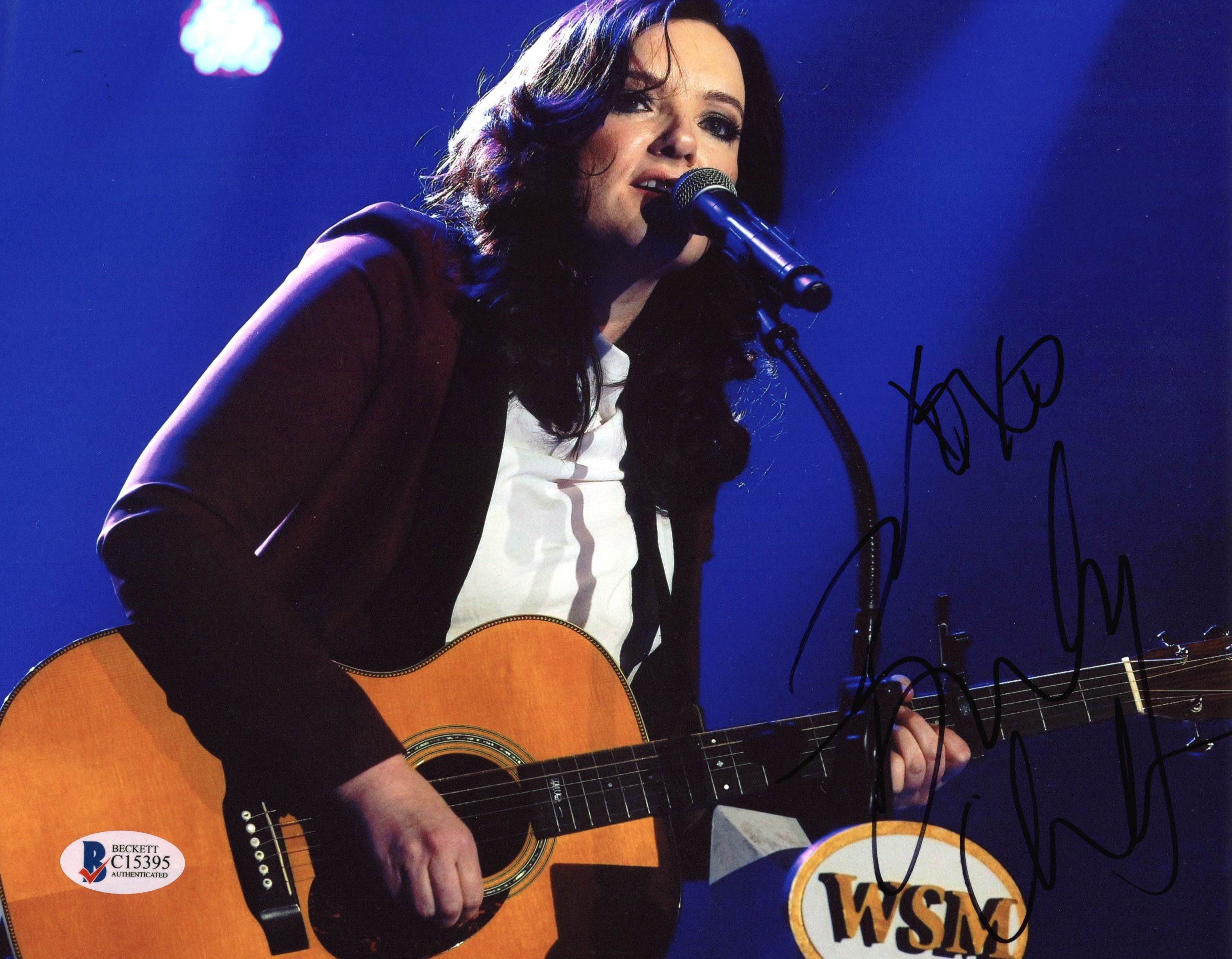 Brandi Clark Country Musician Authentic Signed 8X10 Photo BAS #C15395