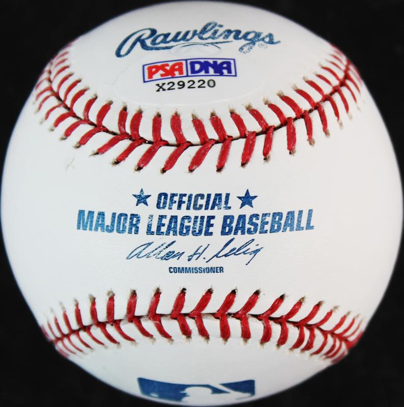 Dodgers Zach Lee Signed Authentic OML Baseball Autographed PSA/DNA #X29220