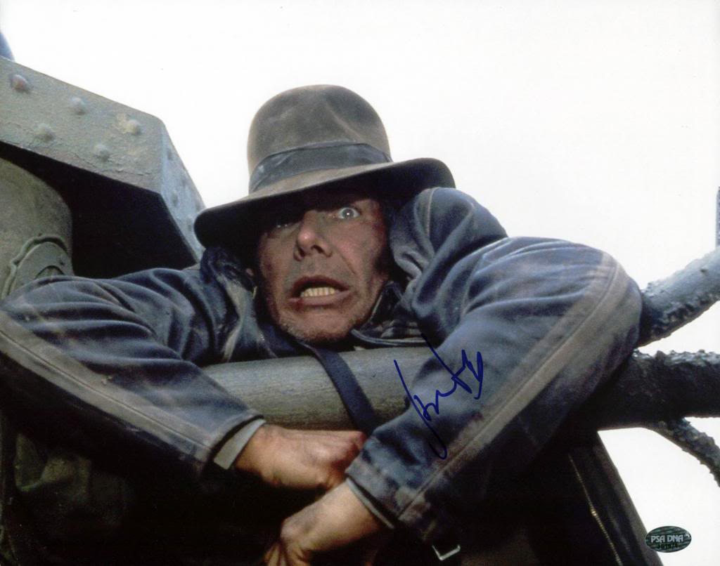 Harrison Ford Indiana Jones Signed Authentic 11X14 Photo PSA/DNA #J51974