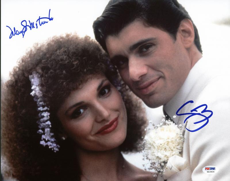 Steven Bauer & Mary Mastrantonio - Scarface Signed 11X14 Photo PSA/DNA #6A19434