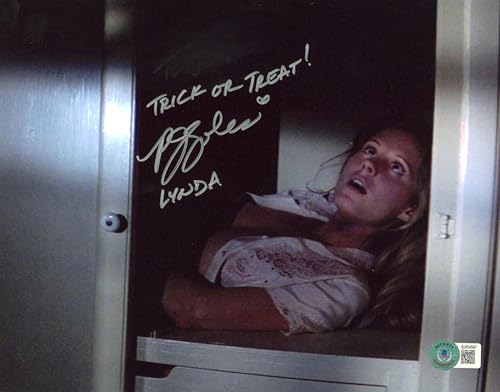 P.J. Soles Halloween "Trick or Treat!" Signed 8x10 Horizontal Photo BAS 1