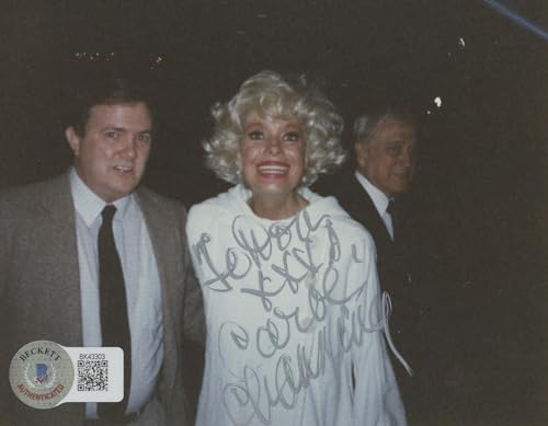 Carol Channing Hello, Dolly! "To Don" Authentic Signed 5x4 Photo BAS #BK43303