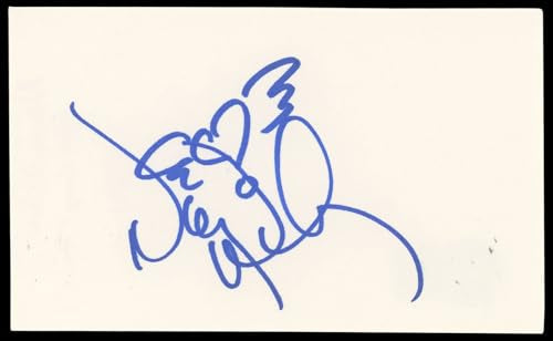 Nancy Wilson Musician Authentic Signed 3x5 Index Card Autographed BAS #BN06495