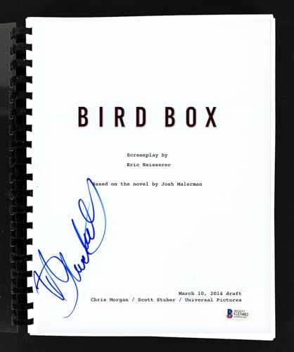 Danielle Macdonald Bird Box Authentic Signed Movie Script BAS #G23482