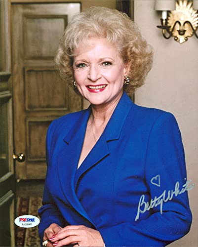 Betty White The Golden Girls Authentic Signed 8x10 Photo PSA/DNA #AA28940