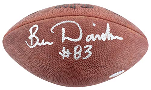 Raiders Ben Davidson Authentic Signed Youth Official Nfl Football BAS