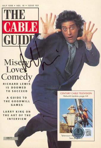 Richard Lewis Curb Your Enthusiasm Signed 5x7.5 Photo Autographed BAS #BM38079