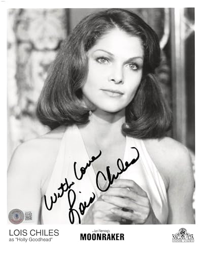 Lois Chiles Moonraker "With Love" Authentic Signed 8x10 Photo BAS #BL44760