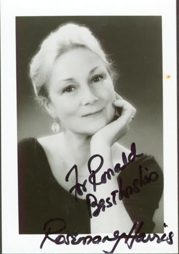 Rosemary Harris SpiderMan For Ronald Best Wishes Signed 4x5.5 Photo BAS #BM38110