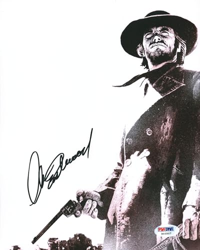 Clint Eastwood Good, the Bad & the Ugly Signed 8x10 Photo Auto 10! PSA #X03507