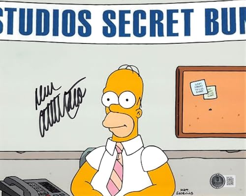 Dan Castellaneta The Simpsons Authentic Signed 8x10 Photo BAS #BM01882