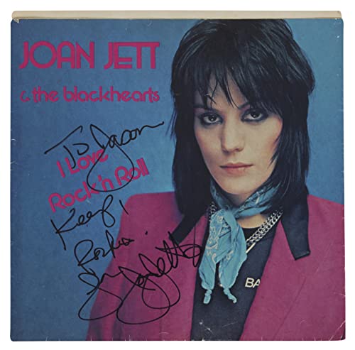 Joan Jett "Keep Rockin!" Signed I Love Rock 'n Roll 45 Album Cover BAS #BG79123