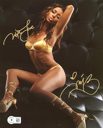 Mya Harrison "With Love" Authentic Signed 8x10 Sexy Photo BAS #BF06348