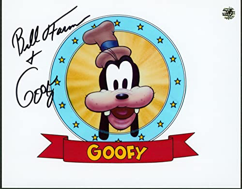 Bill Farmer A Goofy Movie "Goofy" Signed 8x10 Photo Wizard World #023761