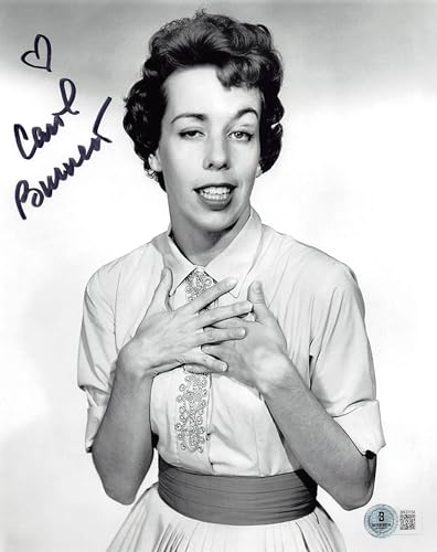 Carol Burnett Authentic Signed 8x10 Vertical Photo Autographed BAS 7