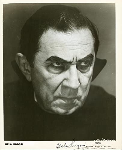 Bela Lugosi Dracula Authentic Signed 8x10 Black & White Promo Photo BAS #A39317