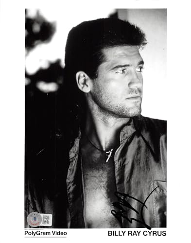 Billy Ray Cyrus Country Musician Authentic Signed 8x10 Photo BAS #BK03938