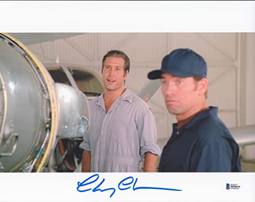 Chevy Chase Fletch Authentic Signed 11x14 Photo Autographed BAS Witness #M50434