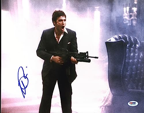 Al Pacino Scarface Authentic Signed 11x14 Horizontal Photo Auto 10! PSA Itp 1
