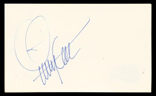 Quincy Jones The Color Purple Authentic Signed 3x5 Index Card BAS #BN06430