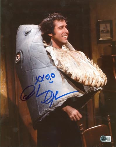 Chevy Chase Christmas Vacation Signed 11x14 Photo BAS Witnessed #1W673098