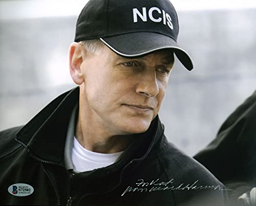 Mark Harmon NCIS To Kat From Authentic Signed 8x10 Photo Autographed BAS #S72502