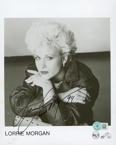 Lorrie Morgan Country Musician Authentic Signed 8x10 Photo BAS #BL81308