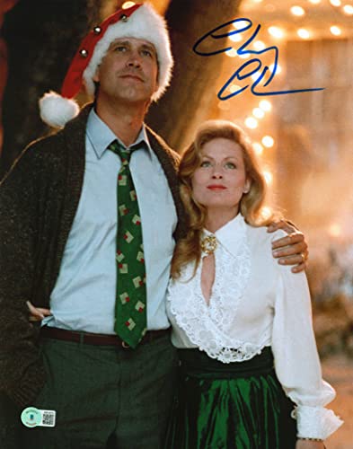 Chevy Chase Christmas Vacation Authentic Signed 11x14 Photo BAS Witnessed 3