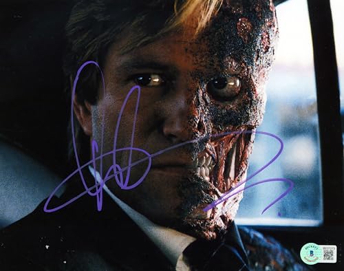 Aaron Eckhart Batman The Dark Knight Authentic Signed 8x10 Photo BAS #BE07273