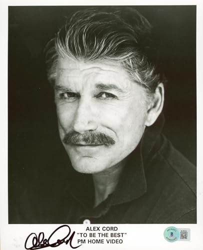 Alex Cord To Be the Best Authentic Signed 8x10 Photo Autographed BAS #BL96204