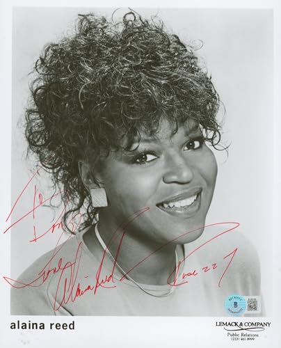 Alaina Reed Sesame Street "To Don" Authentic Signed 8x10 Photo BAS #BL96189