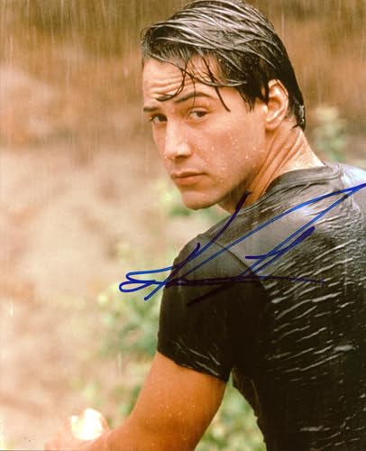 Keanu Reaves Point Break Authentic Signed 8x10 Photo Autographed BAS #AD64462