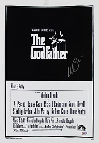 Al Pacino The Godfather Signed 12x18 Photo Auto Graded 10! PSA/DNA Itp #6A31134