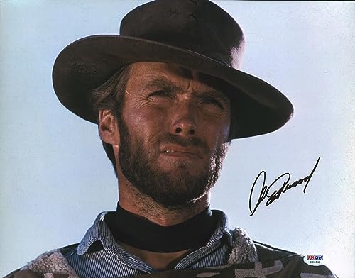 Clint Eastwood The Good, the Bad and the Ugly Signed 11x14 Photo Auto 10 PSA/DNA
