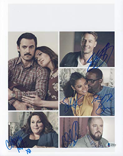 This Is Us (5) Hartley, Sullivan, Metz, Brown +1 Signed 11x14 Photo BAS #A57873
