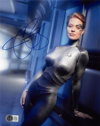 Jeri Ryan Star Trek Authentic Signed 8x10 Photo Autographed BAS #BM56723
