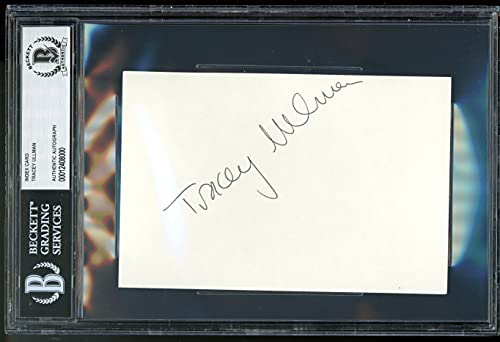 Tracy Ullman Into the Woods Authentic Signed 4x6 Index Card Autographed BAS Slab