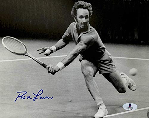 Rod Laver Tennis Authentic Signed 8x10 Photo Autographed PSA or BAS 1